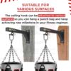 12 Inches Wall Bracket Steel Mount Weight Hanging Stand Hanger Boxing MMA Punch Bag Reflex Bag Speed Ball 1 Feet Swivel Athletics Gear AG