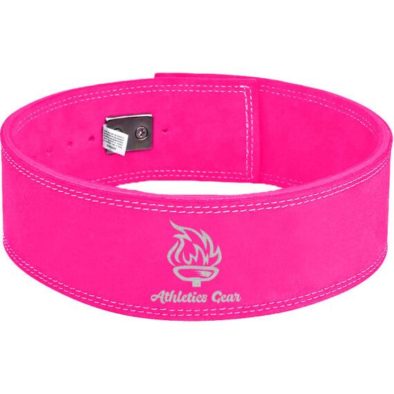 Powerlifting Leather Gym Weightlifting Belt with Lever Buckle