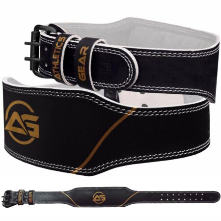 Leather Weightlifting Belt - 4 Inches Athletics Gear AG