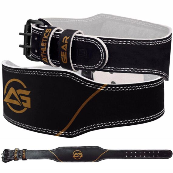 Leather Weightlifting Belt - 4 Inches Athletics Gear AG