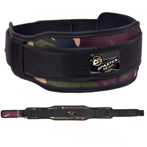 Weight Lifting Belt Gym Training Back Support Power Lumber Pain Athletics Gear