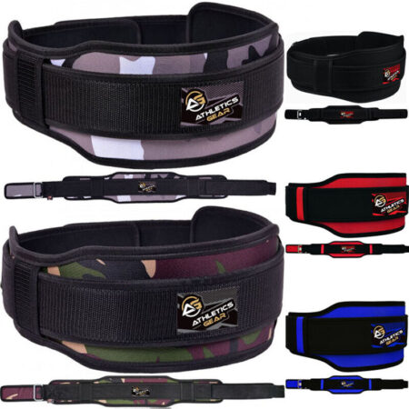 Weight Lifting Belt Gym Training Back Support Power Lumber Pain Athletics Gear