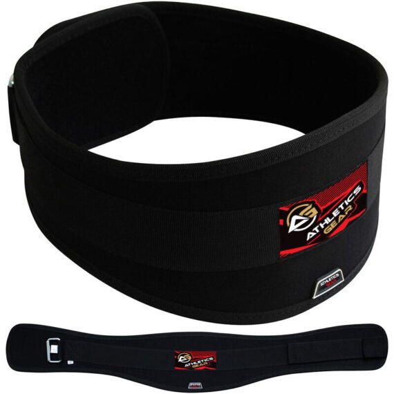 Weight Lifting Belt 6 Inches Gym Back Support Power Training Lower Lumber Pain Athletics Gear AG