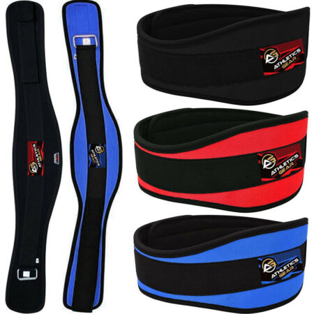 Weight Lifting Belt 6 Inches Gym Back Support Power Training Lower Lumber Pain Athletics Gear AG