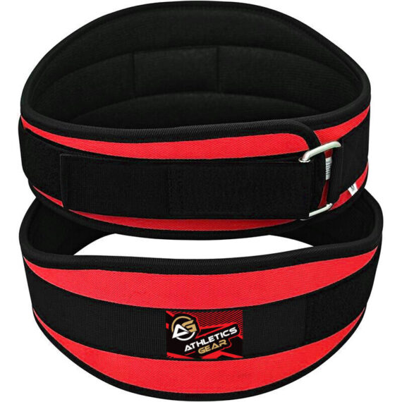 Weight Lifting Belt 6 Inches Gym Back Support Power Training Lower Lumber Pain Athletics Gear AG