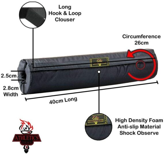 Weight Lifting Barbell Pad Squat Bar Powerlifting Neck Shoulder Protection