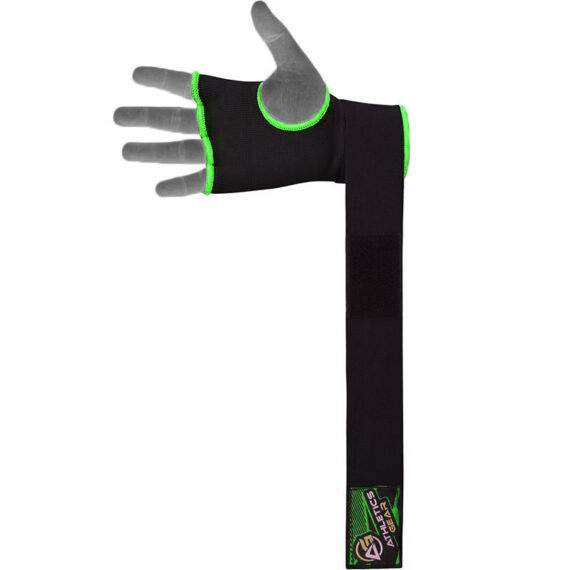 Gel Padded Inner Gloves Hook & Loop Boxing Hand Wraps Fist Padded Bandages MMA Gel Strap Mitts Kick for Knuckle Protection Athletics Gear AG