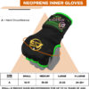 Gel Padded Inner Gloves Hook & Loop Boxing Hand Wraps Fist Padded Bandages MMA Gel Strap Mitts Kick for Knuckle Protection Athletics Gear AG