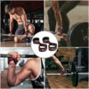 Training weight Lifting Figure 8 Training Gym Bar Padded Wrist Straps Support