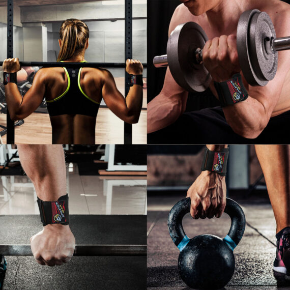 Weight Lifting Hook Straps Training Gym Bar Pull Up Wrist Support Gloves Athletics Gear AG