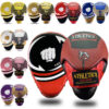 Focus Pads Hook & Jab Mitts Kick Boxing MMA Strike Punch Bag Kick Curved Athletics Gear AG