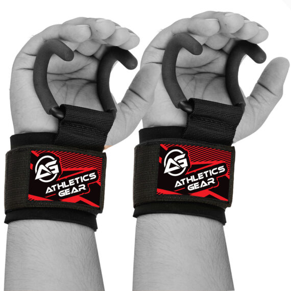 Weight Lifting Hook Straps Training Wrist Support Lifting Gym Strap Hook bar Power Athletics Gear