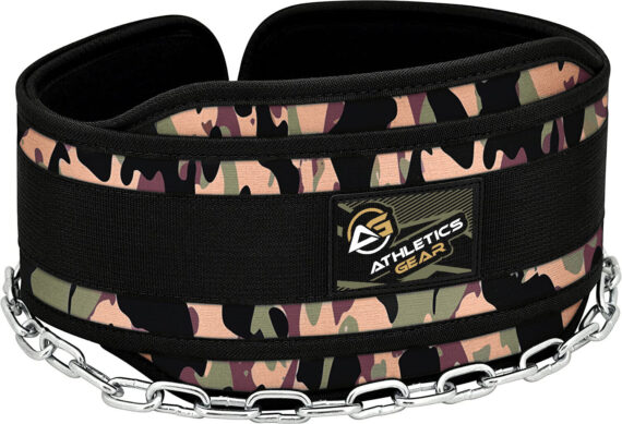 Weight Training Dipping Belt With Chain Exercise Gym Training Weight Lifting Athletics Gear AG