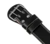 Premium Leather Weightlifting Belt - 6 Inches Athletics Gear AG