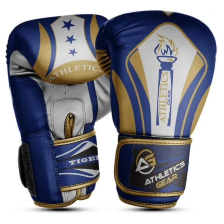 BOXING-GLOVES-TOP-10-TEN-ATHLETICS-GEAR-BOXTER-LTD-BOXTER-SPORTS-BLUE-AND-WHITE-