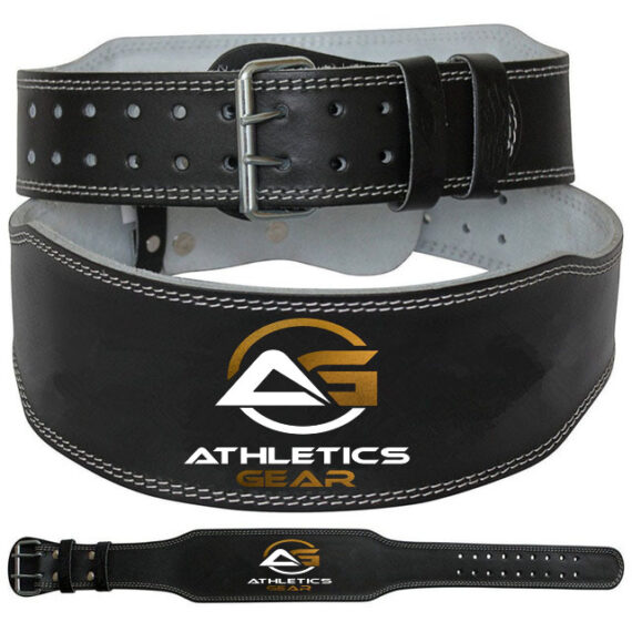 Leather Weightlifting Belt - 4 Inches Athletics Gear AG Ascended
