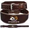 Leather Weightlifting Belt - 4 Inches Athletics Gear AG Ascended