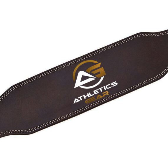 Leather Weightlifting Belt - 4 Inches Athletics Gear AG Ascended