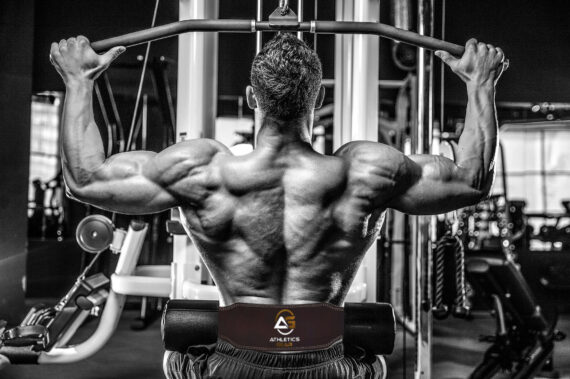 Leather Weightlifting Belt - 4 Inches Athletics Gear AG Ascended