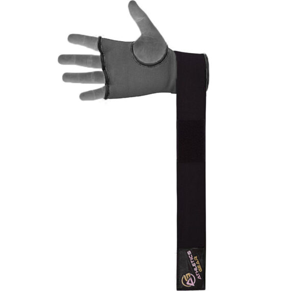 Gel Padded Inner Gloves Hook & Loop Boxing Hand Wraps Fist Padded Bandages MMA Gel Strap Mitts Kick for Knuckle Protection Athletics Gear AG