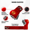 Gel Padded Inner Gloves Hook & Loop Boxing Hand Wraps Fist Padded Bandages MMA Gel Strap Mitts Kick for Knuckle Protection Athletics Gear AG